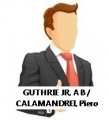 GUTHRIE JR, A B;  CALAMANDREI, Piero